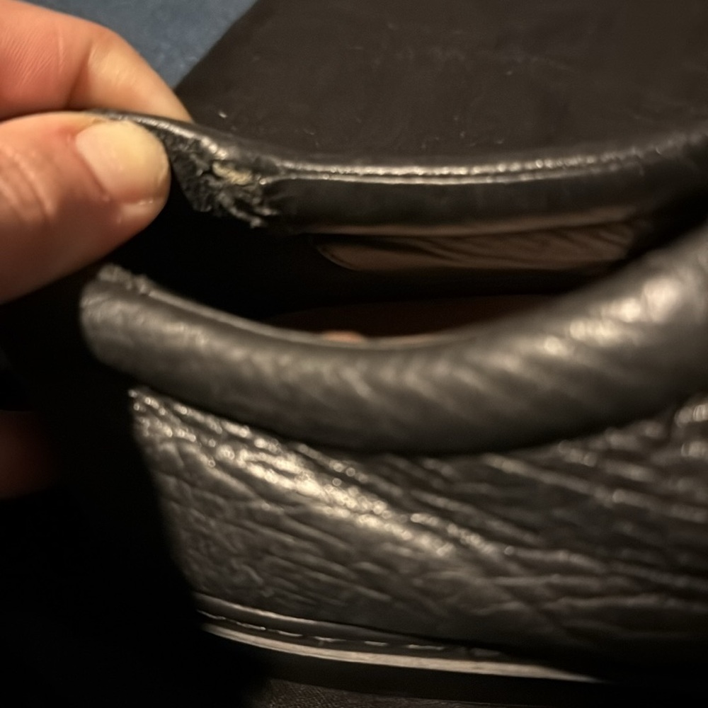 Acne Studio pebbled leather trainers - Picture 9 of 9